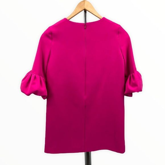Milly Minis Fuchsia Fernanda Ruffle Sleeve Dress - Picture 6 of 11
